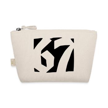 67 Minimal Streetwear Trend Design - Organic Pouch - nature - Front