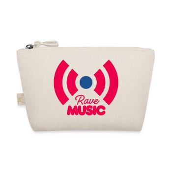 Musique rave Signal néon - Trousse biologique - nature - Devant