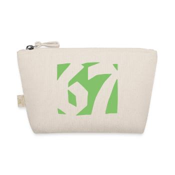 67 Minimal Streetwear Trend Design - Organic Pouch - nature - Front