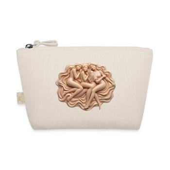 Sculpted Embrace: Four Sisters - Organic Pouch - nature - Front