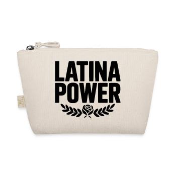 Latina-Macht - Bio-Täschchen - Natur - Vorne