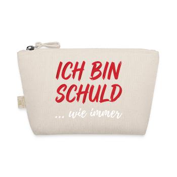 Ich bin schuld wie immer - Bio-Täschchen - Natur - Vorne