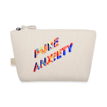 Punk Anxiety Neon-Splash - Bio-Täschchen - Natur - Vorne