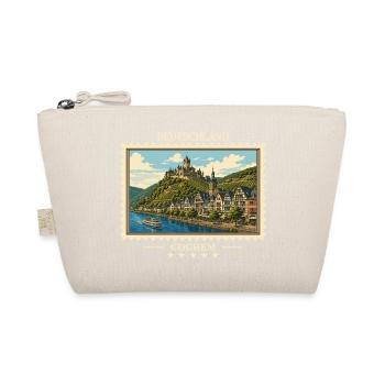 Deutschland Cochem Vintage Reisemarke - Bio-Täschchen - Natur - Vorne