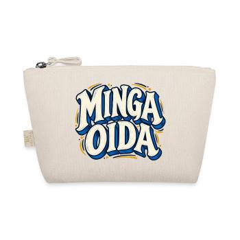 Minga Oida – Bayerischer München Spruch - Bio-Täschchen - Natur - Vorne