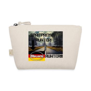 Spritpreise Runter! – Steuerlast senken!!! - Bio-Täschchen - Natur - Vorne