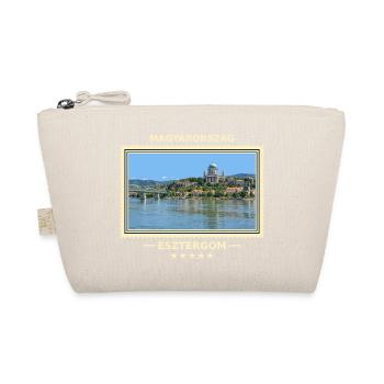 Ungarn Esztergom Vintage Reisemarke - Bio-Täschchen - Natur - Vorne