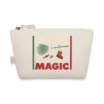 La Befana Italienische Epiphanie Weihnachtshexe - Bio-Täschchen - Natur - Vorne