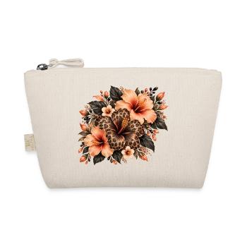 Leopardblüten Tropenbouquet - Bio-Täschchen - Natur - Vorne