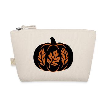 Kuerbis Herbstlaub Icon - Bio-Täschchen - Natur - Vorne