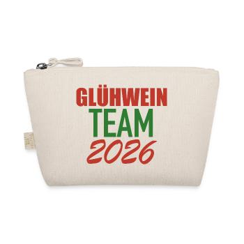 Glühwein Team 2026 - Bio-Täschchen - Natur - Vorne