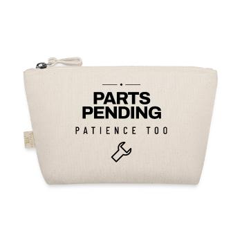 Mechaniker - Parts Pending Patience Too - Werkstat - Bio-Täschchen - Natur - Vorne