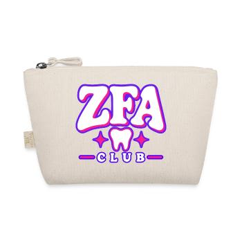 ZFA Club – Zahnmedizin mit Herz und Style - Bio-Täschchen - Natur - Vorne