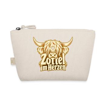 Hochlandrind Fan Geschenk Bauernhof Landleben - Bio-Täschchen - Natur - Vorne