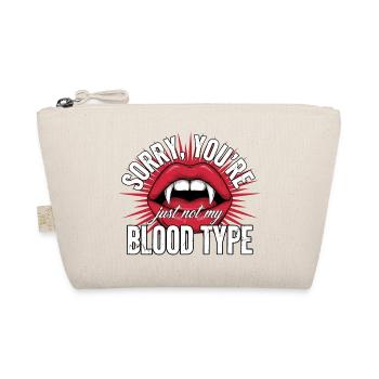 Sorry You're Not My Blood Type - Bio-Täschchen - Natur - Vorne