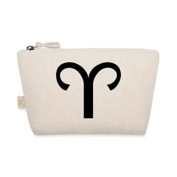 Zodiac Aries Design – The Sign of Aries - Organic Pouch - nature - Front