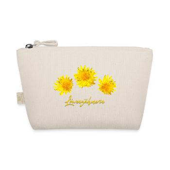 Löwenzahn Pusteblume Löwenzähmer Löwe - Bio-Täschchen - Natur - Vorne