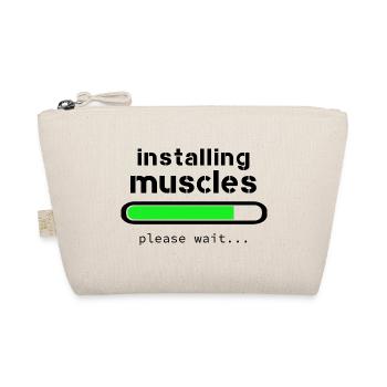 Installing muscles - Organic Pouch - nature - Front