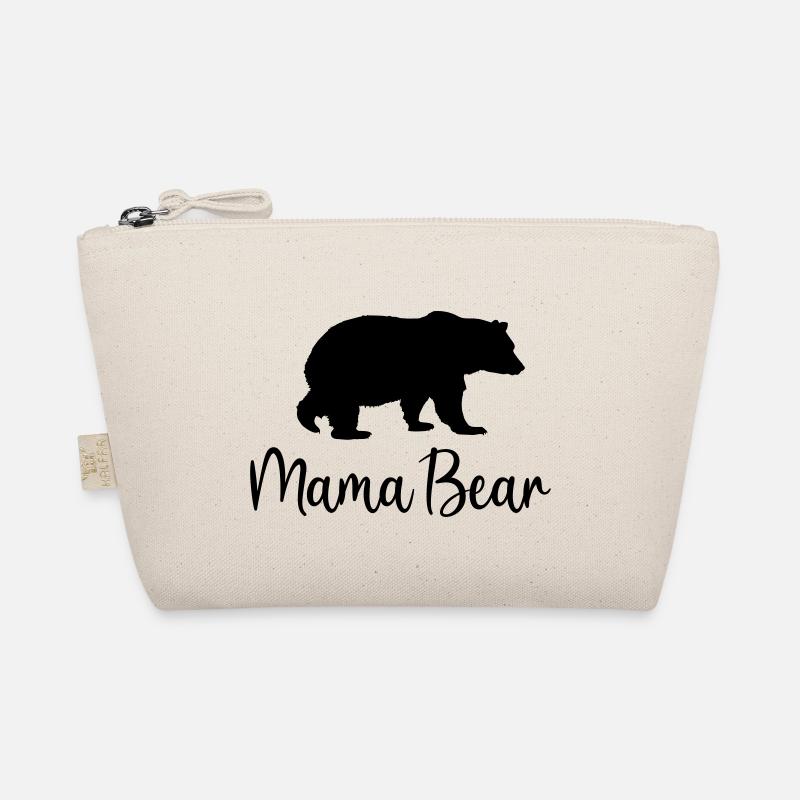 Mama Bär Beste Mutter Geschenkidee Familie Bio-Täschchen
