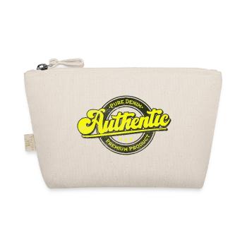 Authentic pure denim premium product yellow - Organic Pouch - nature - Front