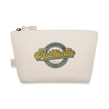 Authentic pure denim premium product retro green - Organic Pouch - nature - Front