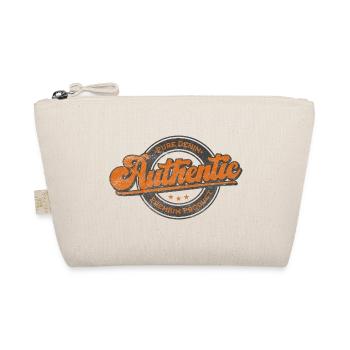 Authentic pure denim premium product retro orange - Organic Pouch - nature - Front