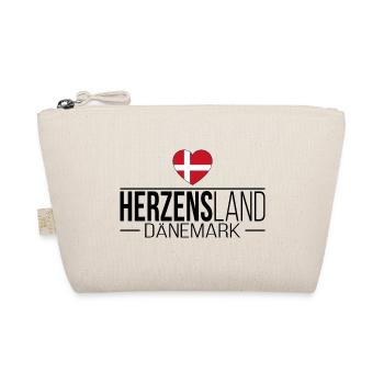 Herzensland Dänemark Skandinavien Urlaub Reise - Bio-Täschchen - Natur - Vorne