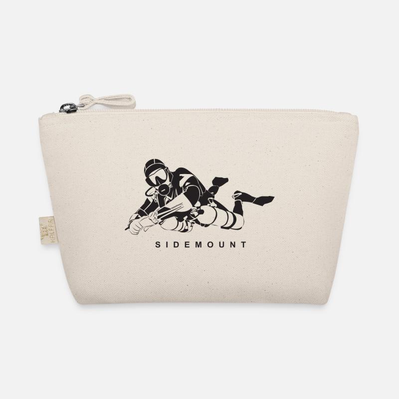 Sidemount Diver Tauchen Geschenk Tec Diving Bio-Täschchen