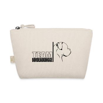TEAM Bordeauxdogge Hunde Hund Wilsigns - Bio-Täschchen - Natur - Vorne