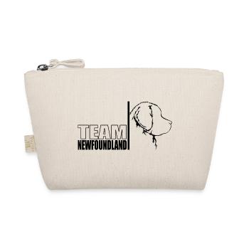 TEAM Newfoundland Hunde Hunde Newfie Wilsigns - Bio-Täschchen - Natur - Vorne