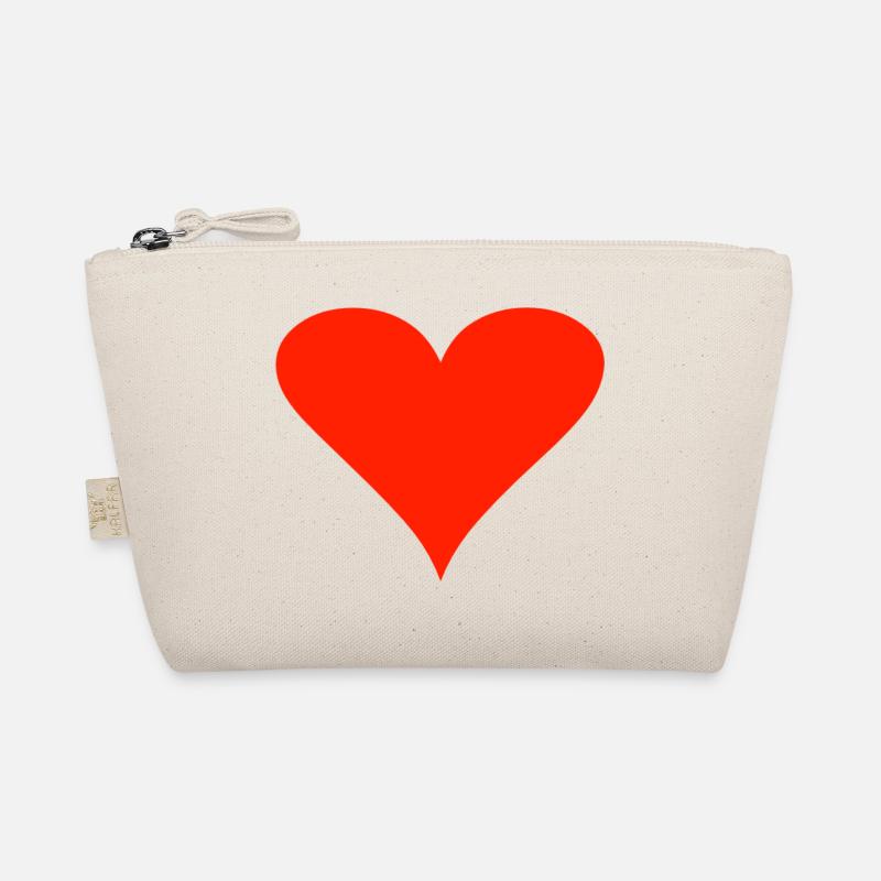 herz Love Liebe Freunde Freundschaft Bio-Täschchen