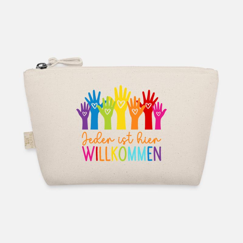 Everyone is welcome here Organic Pouch