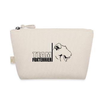 TEAM Foxterrier Hunde Hund Wilsigns - Bio-Täschchen - Natur - Vorne