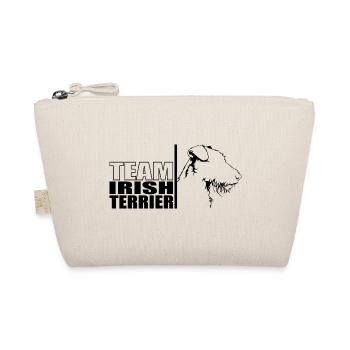 TEAM Irish Terrier Hunde Hund Wilsigns - Bio-Täschchen - Natur - Vorne