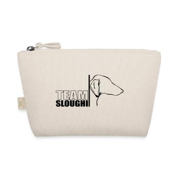 TEAM Sloughi Dog Dog Greyhounds Wilsigns - Organic Pouch - nature - Front