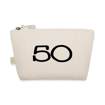 50. 50 ANS. 50e ANNIVERSAIRE. ANNIVERSAIRE 50 ANS. - Trousse biologique - nature - Devant
