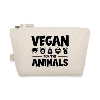 VEGAN POUR LES ANIMAUX - Trousse biologique - nature - Devant