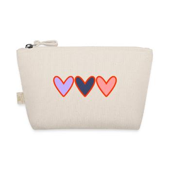 COUPLE. JUST MARRIED. Bachelorette party. VALENTINE'S DAY. LOVE. C - Organic Pouch - nature - Front