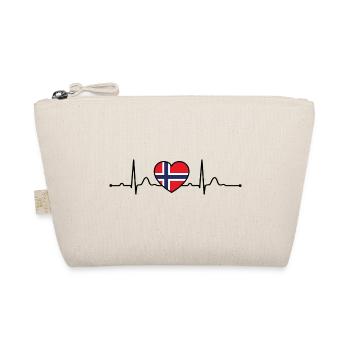 Norvège Heartline Heartbeat Scandinavie Vacances - Trousse biologique - nature - Devant