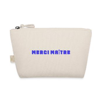 MEISTER. VIELEN DANK. DANKE, MEISTER. MEISTER. MEISTER-GESCHENK - Bio-Täschchen - Natur - Vorne