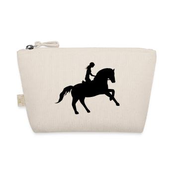 Rider and horse united - Organic Pouch - nature - Front