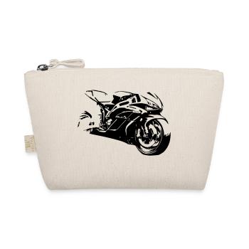 Motorcycle racing - Organic Pouch - nature - Front