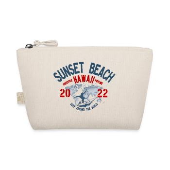 Surf around the world Sunset beach Hawaii blc - Trousse biologique - nature - Devant