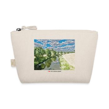 Bodeblick heller Stoff - Bio-Täschchen - Natur - Vorne