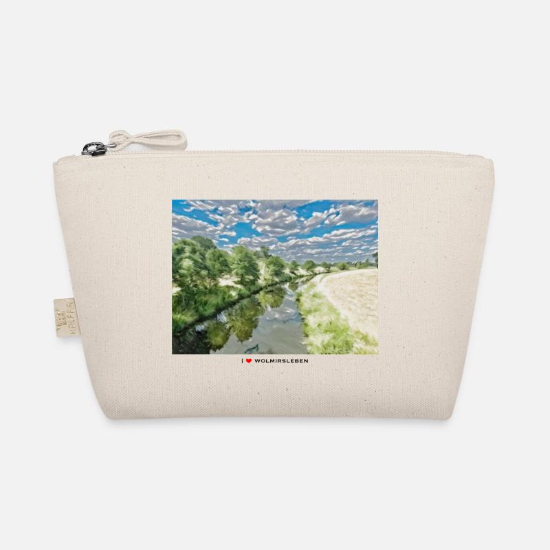 Bodeblick heller Stoff Bio-Täschchen