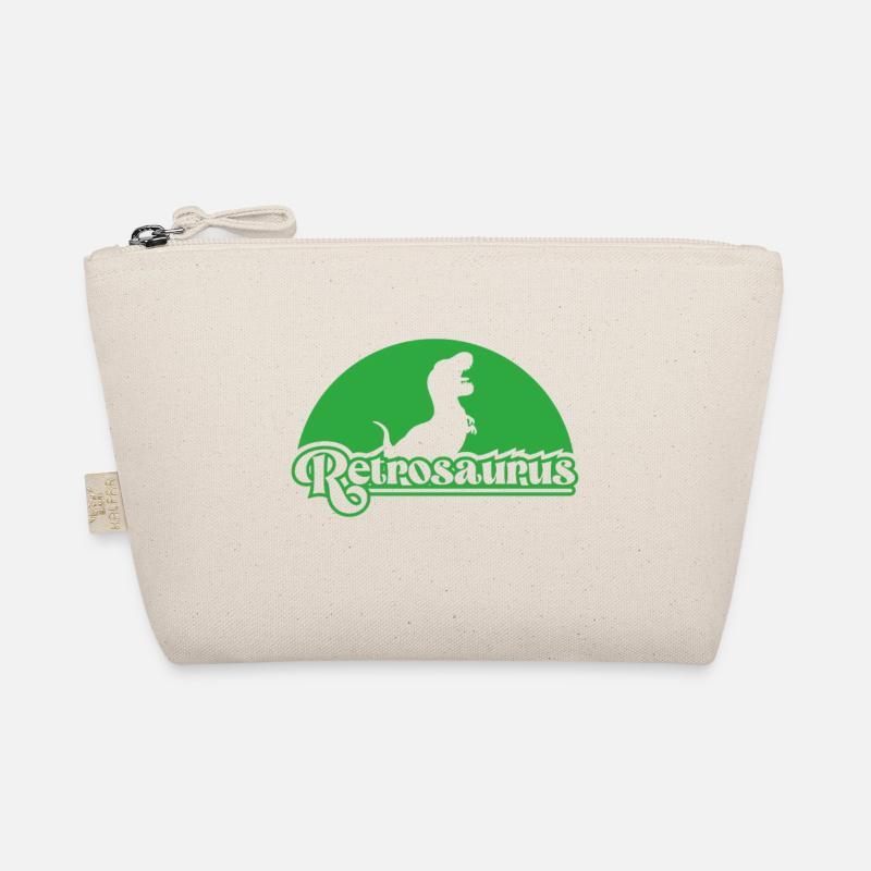 Retrosaurus green Bio-Täschchen