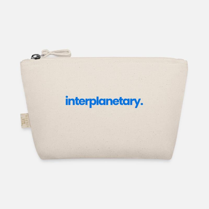 Interplanetary Blue Organic Pouch