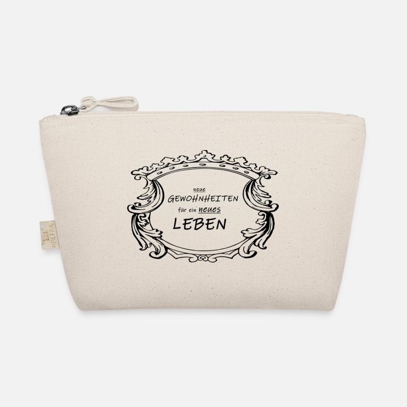 Gewohnheiten ändern, Spruch, Sprüche Bio-Täschchen