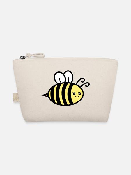 Bee - Organic Pouch - nature - Front