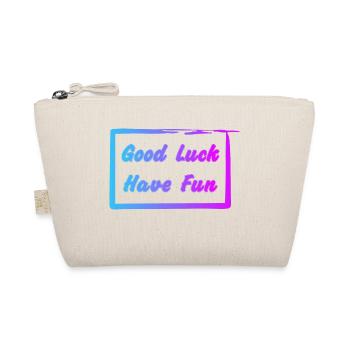 Good Luck - Have Fun - Bio-Täschchen - Natur - Vorne